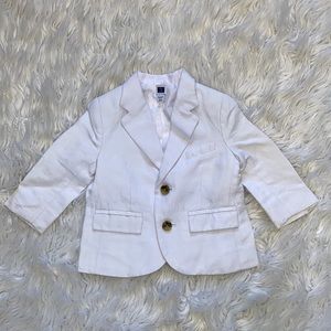 Janie and Jack White Blazer size 6-12mos